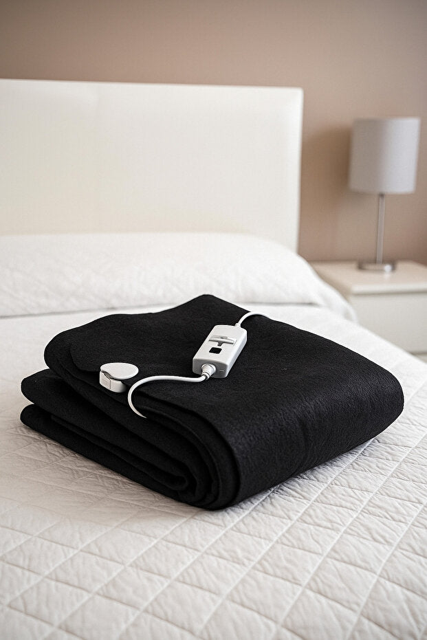 EYSA HOME Çift Kişilik Elektrikli Battaniye | Elektrikli Yatak Isıtıcı